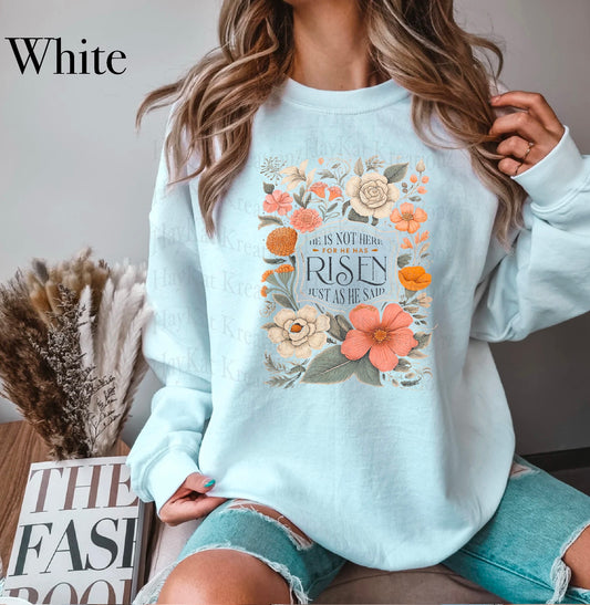 HE is RISEN (Crewneck)